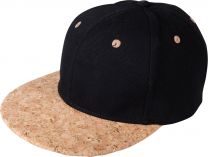 6 Panel Cap mit Korkschild Myrtle Beach MB 6204