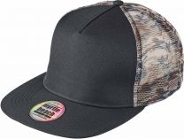 5-Panel Camouflage Mesh Kappe Myrtle Beach MB 6632