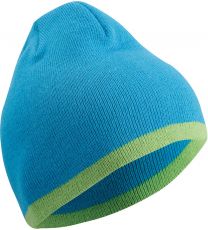 Strick Beanie mit Kontraststreifen Myrtle Beach MB 7584