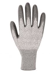 Strickhandschuhe 3721 aus Spezialfasern, grau/schwarz
