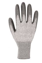 Strickhandschuhe 3721 aus Spezialfasern, grau/schwarz