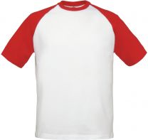 T-Shirt Raglan Kontast B&C Base-Ball