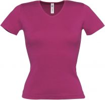 Damen Ripp T-Shirt V-Neck B&C Watch /women