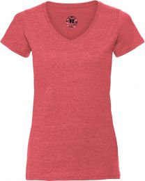 Damen V-Neck HD T-Shirt Russell 166F