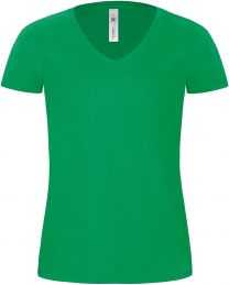 Damen Medium Fit V-Neck T-Shirt B&C Blondie Classic /women