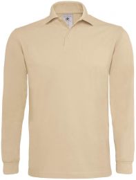Heavy Piqué Polo langarm B&C Heavymill LSL