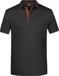 Herren Piqué Polo Stripe James & Nicholson JN 728