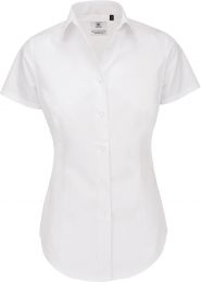 Popeline Bluse kurzarm B&C Heritage SSL /women