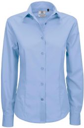 Mix Popeline Bluse langarm B&C Smart LSL /women