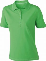 Damen Jersey Stretch Polo James & Nicholson JN 568