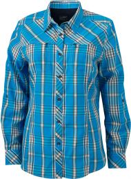 Trekking Bluse mit UV-Schutz langarm James & Nicholson JN 579