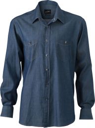 Denim Hemd James & Nicholson JN 629