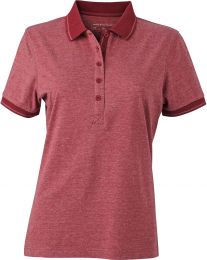 Damen Jersey Heather Polo James & Nicholson JN 705