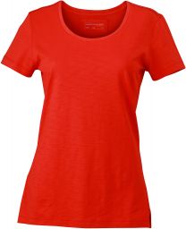 Damen Slub T-Shirt "Urban" James & Nicholson JN 977