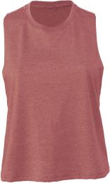 Damen Ringer Crop Tanktop Bella + Canvas 6682