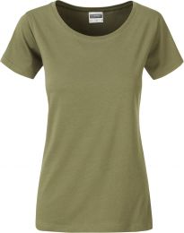 Damen Bio T-Shirt James & Nicholson JN 8007