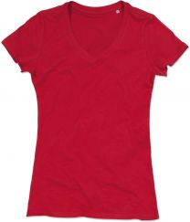 Organic Damen V-Neck T-Shirt "Janet" Stedman Organic V-Neck T "Janet"