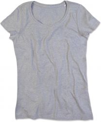 Damen Melange T-Shirt ""Lisa"" Stedman Crew Neck T ""Lisa""