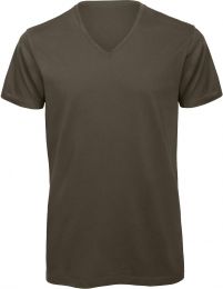 Herren V-Neck T-Shirt B&C Inspire V T /men