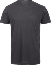 Herren Medium Fit Slub Bio T-Shirt B&C TM046 Slub /men