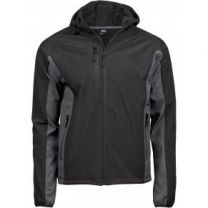 Herren Kapuzen 3-Lagen Softshell Jacke Tee Jays 9514