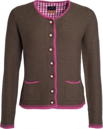 Damen Strickjacke im Trachtenlook James & Nicholson JN 639