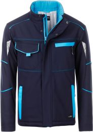 Workwear Winter Softshell Jacke - Level 2 James & Nicholson JN 853