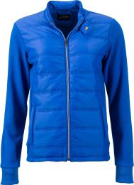 Damen Hybrid Sweat Jacke James & Nicholson JN 1123