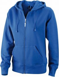 Damen Kapuzen Sweatjacke James & Nicholson JN 53