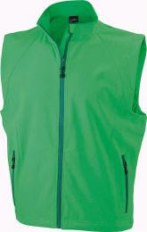 Herren 3-Lagen Softshell Gilet James & Nicholson JN 1022