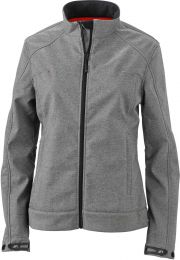 Damen Melange Softshell Jacke James & Nicholson JN 1087