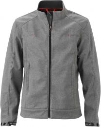 Herren Melange Softshell Jacke James & Nicholson JN 1088