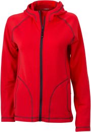 Damen Stretch Fleece Jacke James & Nicholson JN 586