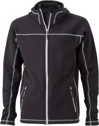 Herren Stretch Fleece Jacke James & Nicholson JN 587