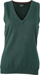 Damen V-Neck Pullunder James & Nicholson JN 656