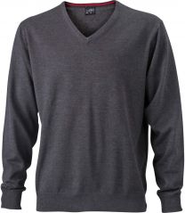 Herren V-Neck Pullover James & Nicholson JN 659