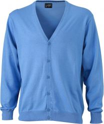 Herren V-Neck Cardigan James & Nicholson JN 661