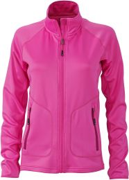 Damen Stretchfleece Jacke James & Nicholson JN 763