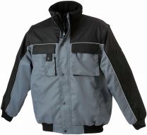 Workwear Jacke mit abnehmbaren Ärmeln James & Nicholson JN 810