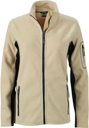 Damen Workwear Microfleece Jacke James & Nicholson JN 841