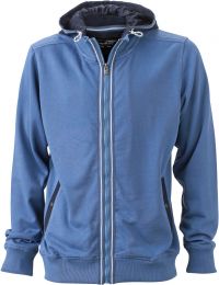 Herren Kapuzen Sweatjacke James & Nicholson JN 996