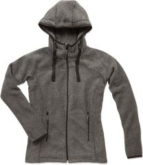 Damen Kapuzen Fleece Jacke Stedman Active Power Fleece Jacket Woman