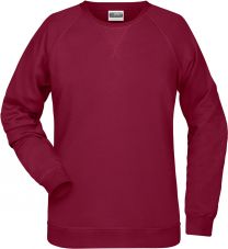 Damen Raglan Sweater James & Nicholson JN 8021