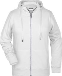 Damen Kapuzen Sweatjacke James & Nicholson JN 8025