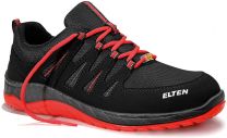 Sicherheitshalbschuh "MADDOX black-red Low ESD S3"