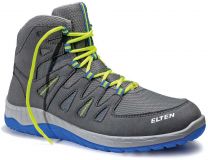 Sicherheitsschnürstiefel "MADDOX GREY-BLUE MID" ESD S1P