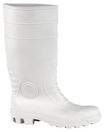 PVC-Stiefel S4 weiß 