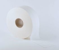 Jumbo-Toilettenpapier 2-lagig, hochweiß