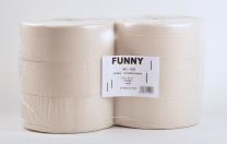 Jumbo-Toilettenpapier 2-lagig, rec.-weiß, ca. 300 m