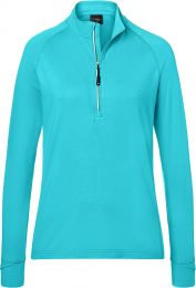 Damen Sport Shirt langarm James & Nicholson JN 787